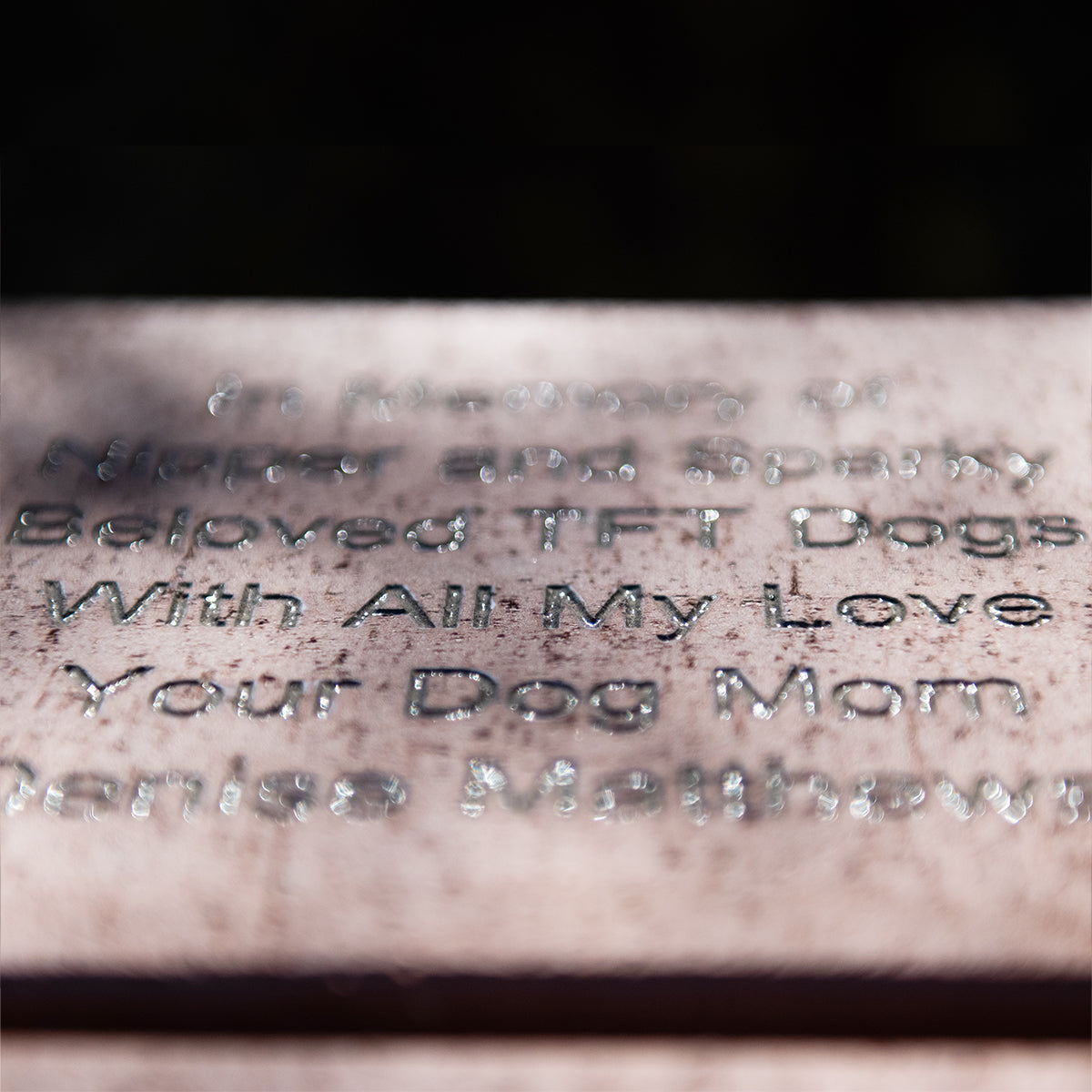 Engraved Bricks