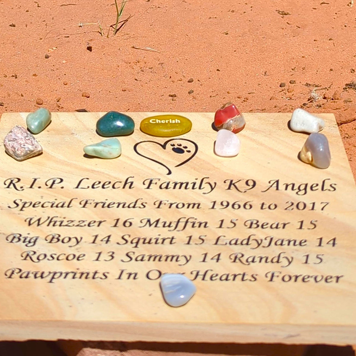 Flagstone Markers